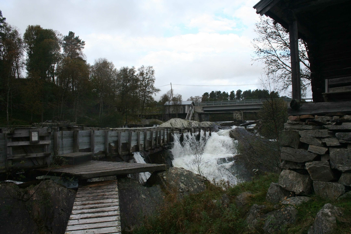 Sagbruk, vassrenna,  Vannbruksmuseet, Atnbrua