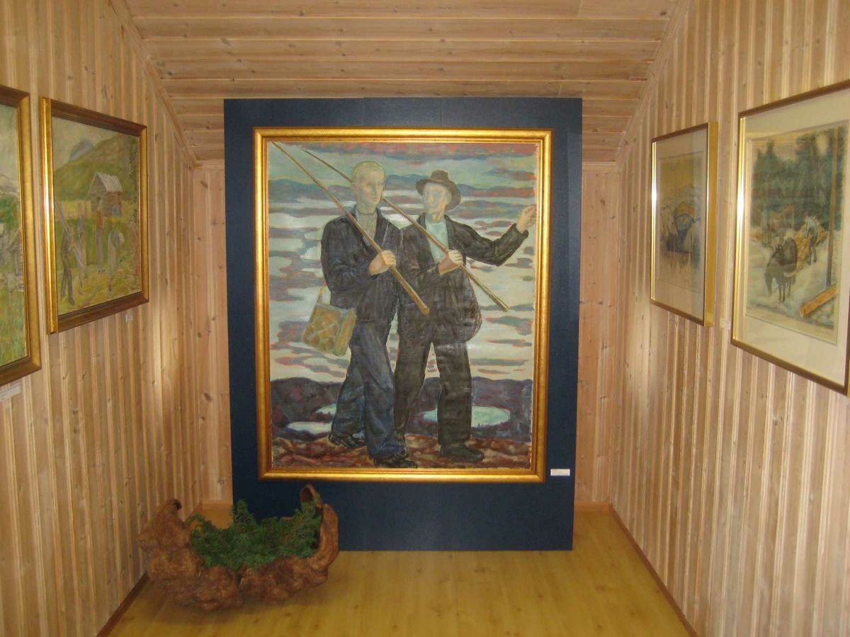 Utstilling Søren Steen Johnsen, Øversjødalen samfunnshus