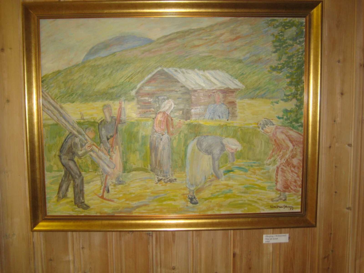 Utstilling Søren Steen Johnsen, Øversjødalen samfunnshus