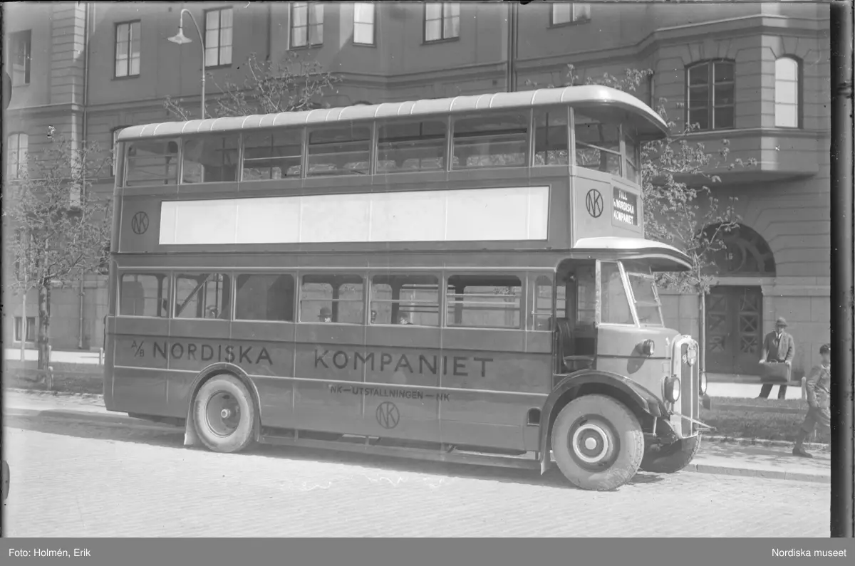 NK buss, dubbeldäckare