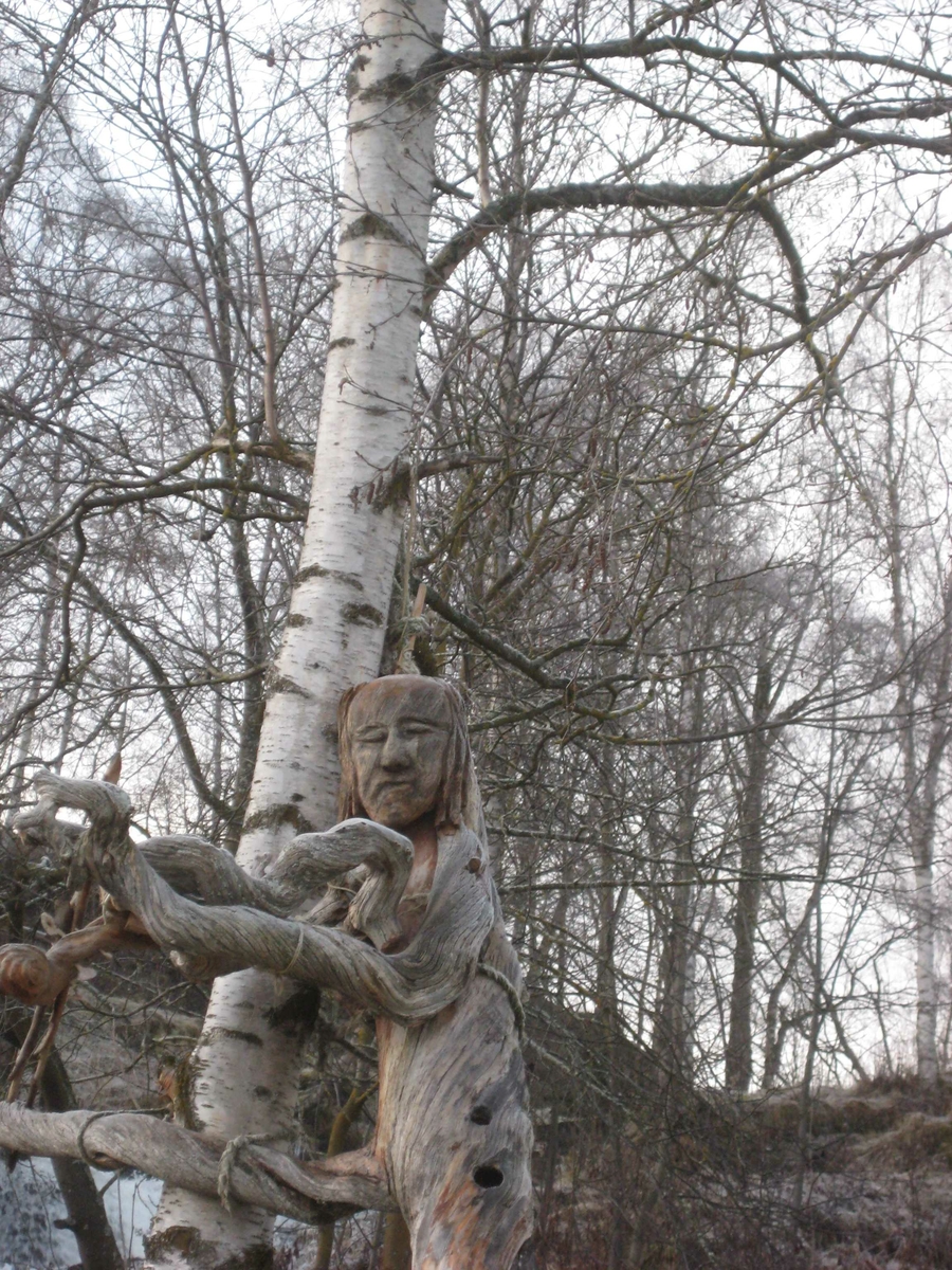 Toljafossen, Skulpturpark, Tolga