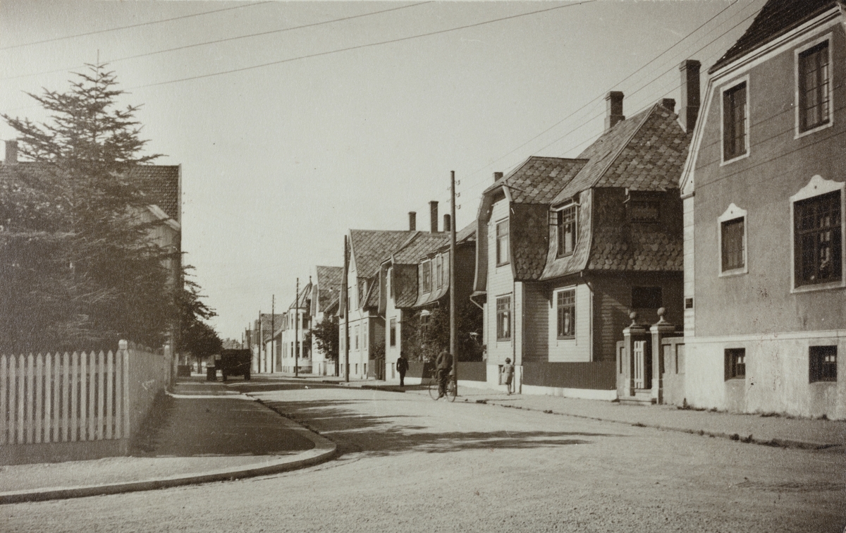 Øvregata sett mot nord, ca. 1938.