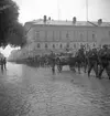 MILITÄRPARAD PÅ RÅDHUSTORGET, 9 september 1940.