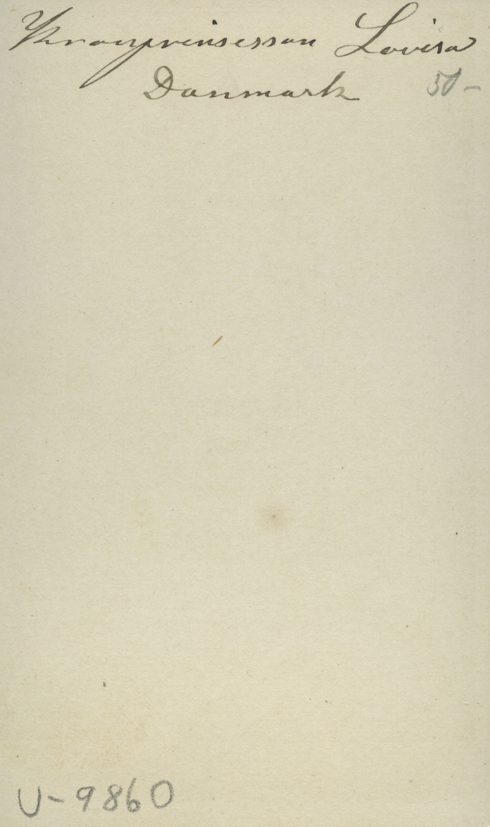 Kronprinsessan Lovisa av Danmark.