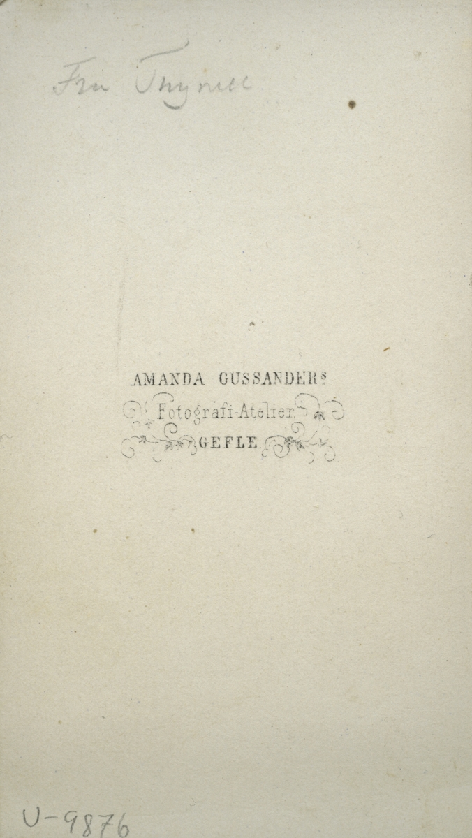 Hildur Maria Elisabet Limborg (1834-1904),  gift med telegrafdirektören Anders Daniel Tynell.