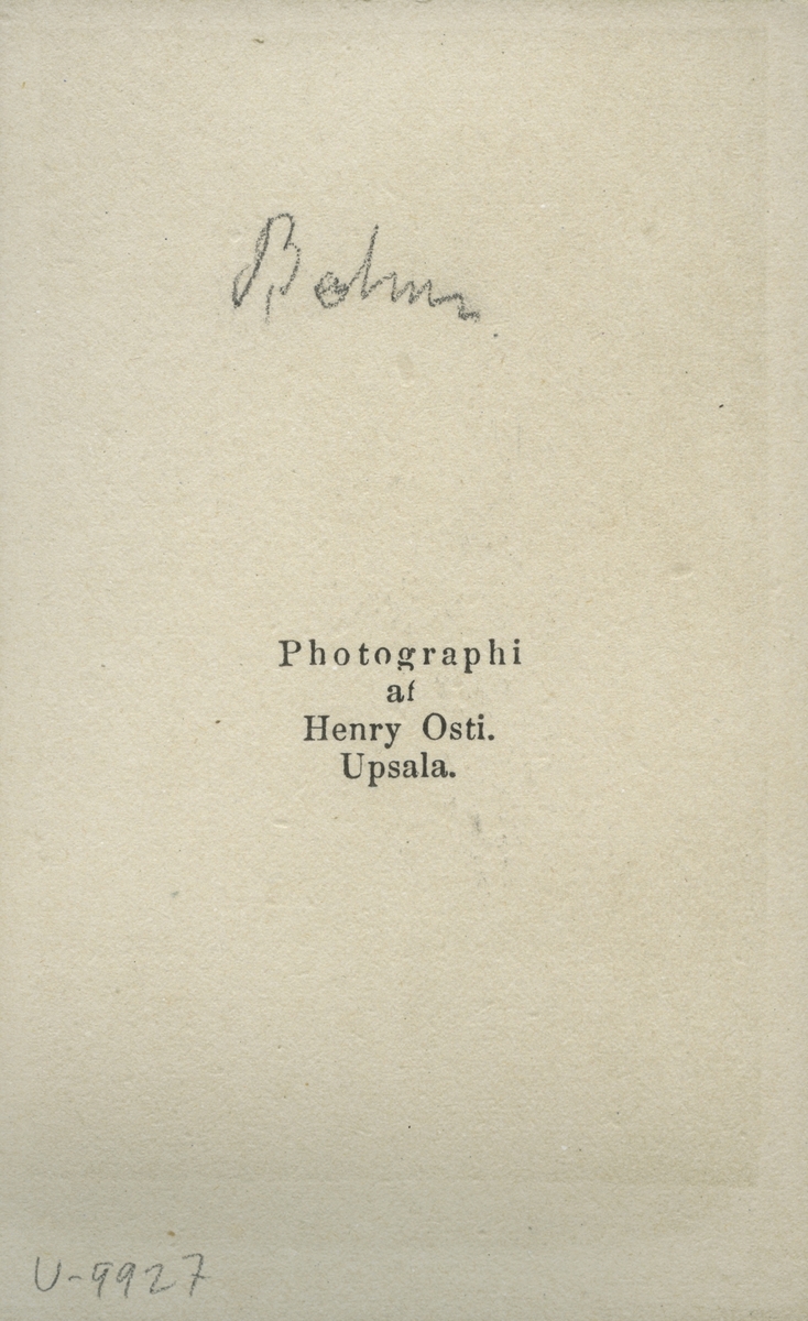 Överstelöjtnant Samuel Fredrik Bohm.