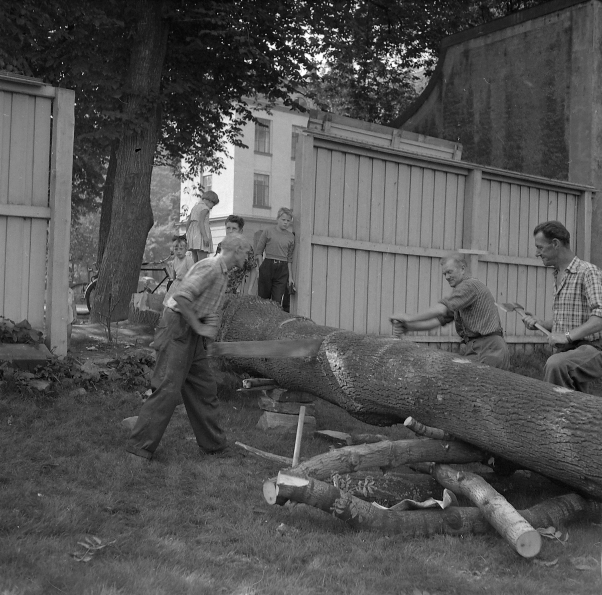 Byggearbeid ved St. Jørgens hus