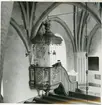 Torpa sn, Kungsör kn.
Interiör av Torpa kyrka, 1947.