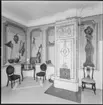 Åkerö, slott, interiör, Bettna socken, Södermanland.