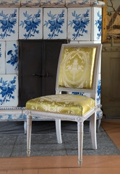 Interiörer från Svindersvik. Huvudbyggnaden och paviljongen.