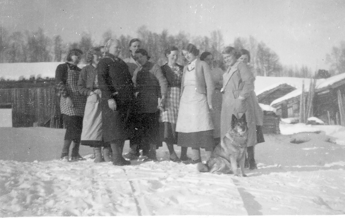 Vevskolen i Borkhus 1938