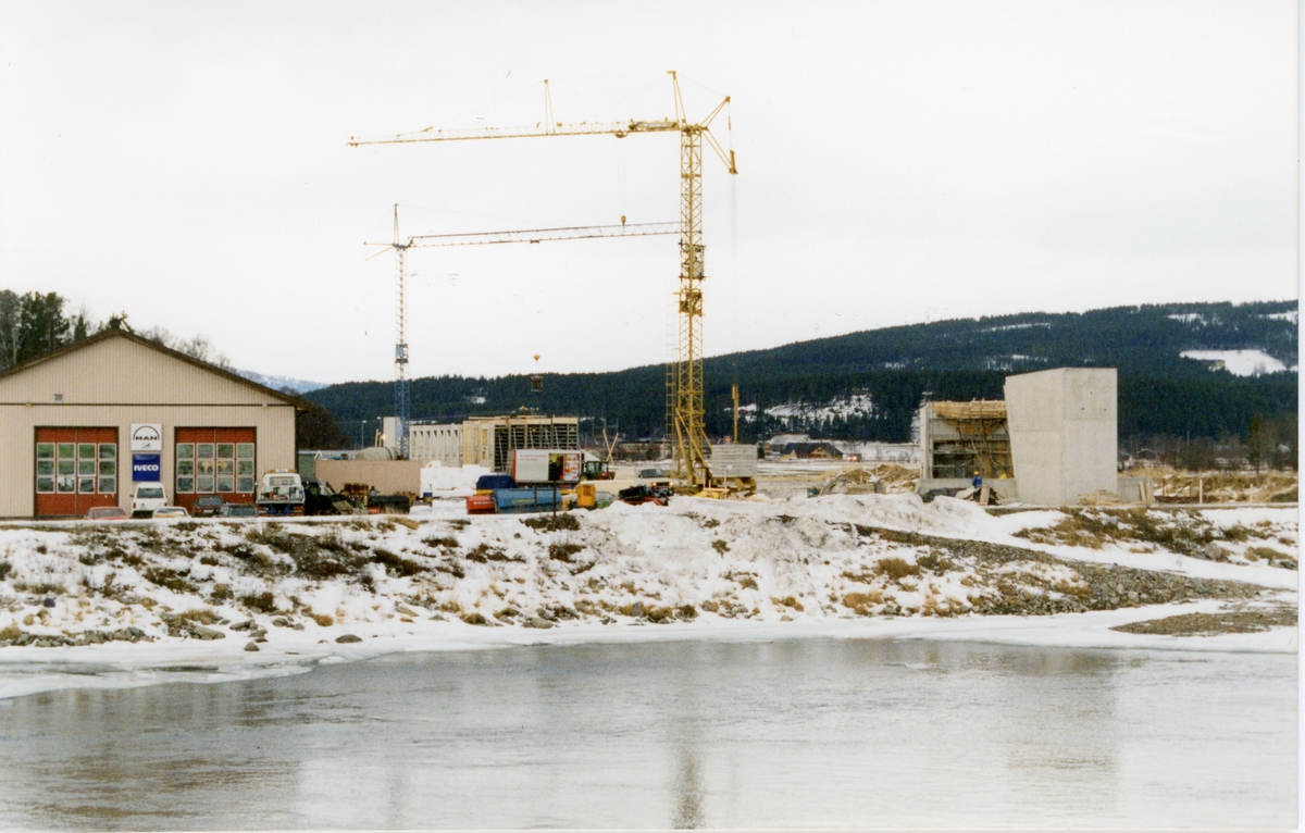 Tegninger av Aukrust-senteret 1995