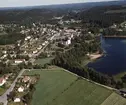 Flygfoto över Ingatorp i Eksjö kommun. Jönköpings län 9/1976