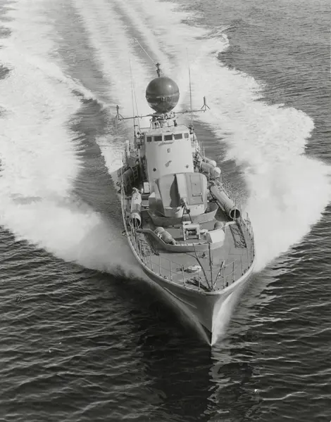 Spica (T 121), första torpedbåten i den nya T 121 - T 126 se