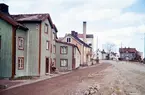 Gamla Norrvägen i Växjö 1956. Gamla Nybygget, Gustafsberg, Lidboholm.