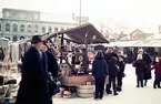 Sigfridsmarknad på Stortorget i Växjö. ca 1956.