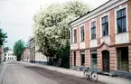 Norrgatan västerut. Växjö trol. 1958. Teatern och 