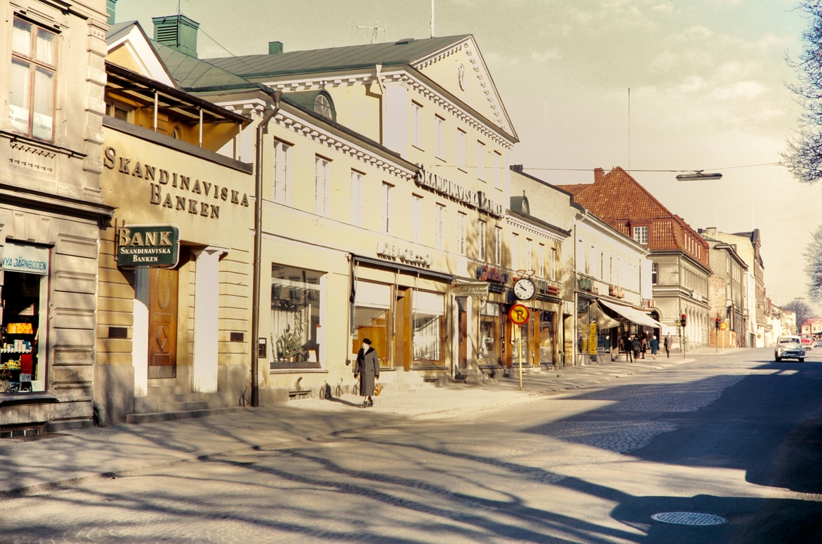 Kungsgatan norrut, Växjö. 1960-tal.