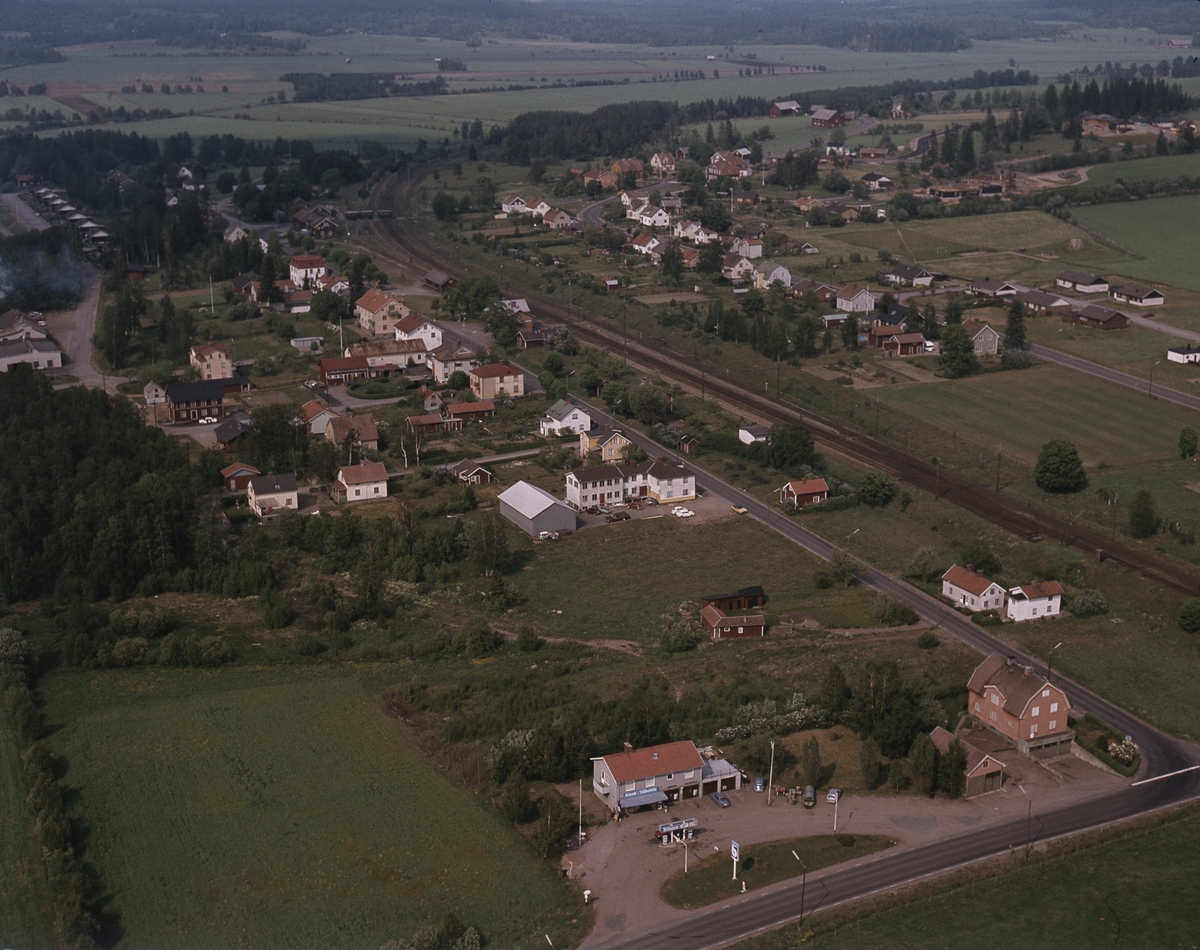 Flygfoto över Gripenberg i Jönköpings län 270/1978