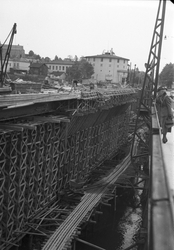 Elgeseter bru, riving av gammel bro og bygging av ny