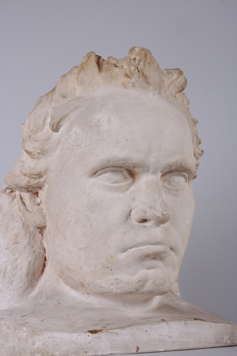 Byste av Beethoven.