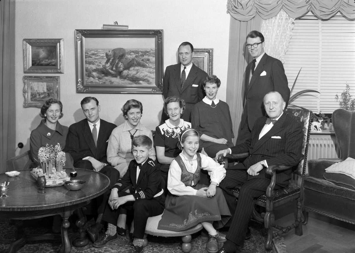 Advokat Gudde med familie