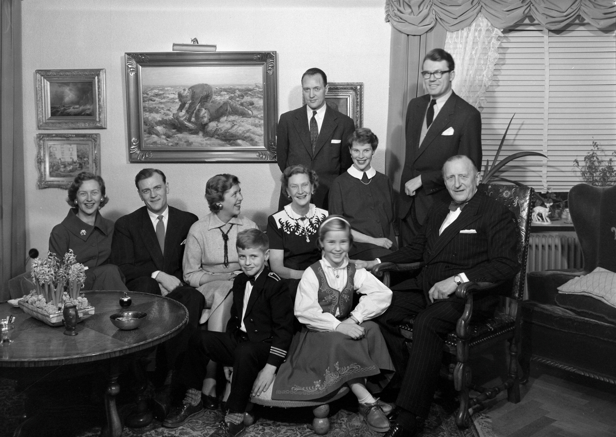 Advokat Gudde med familie