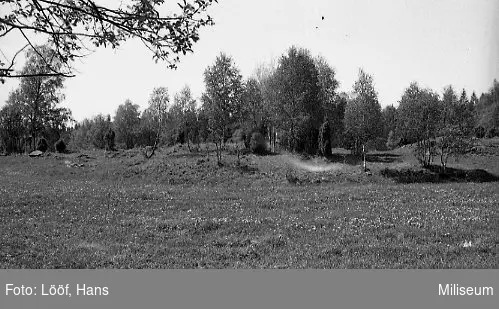 Övningsplats vid Holma. Anfallsövning.