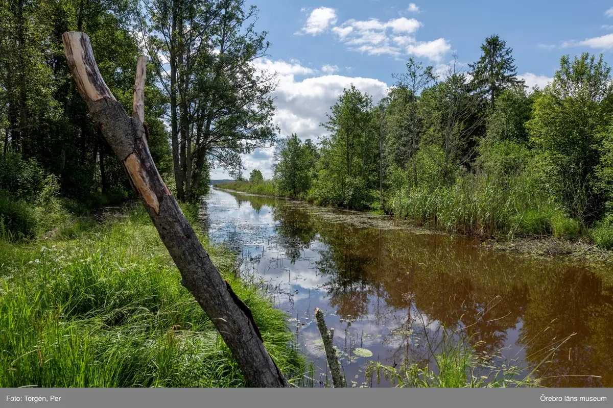 Äverstaån mynning vid Gäddeby.