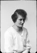 Anna Pettersson från Singö, Uppland 1922