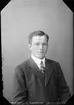 Axel Jansson från Kallboda, Gräsö socken, Uppland 1922