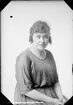 Lisa Brundin från Östhammar, Uppland 1922