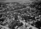 Flygfoto över Tenhult i Jönköpings kommun. 1273/1966