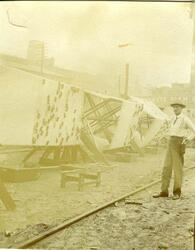 Tørking av garn ved Buck Eye Fish Company