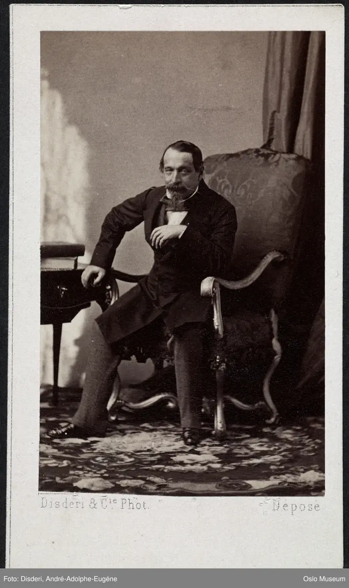 portrett, mann, president, keiser, sittende helfigur