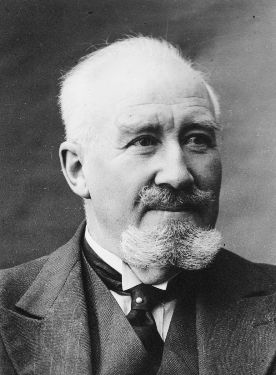 portrett, postmester, Johan Petter Seweriin