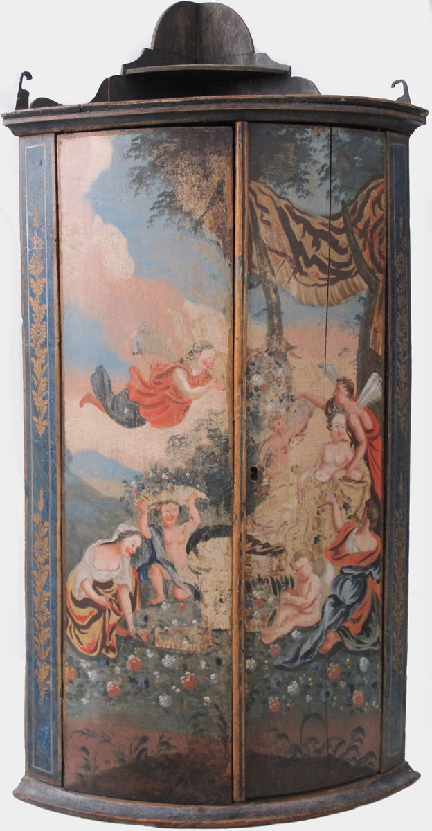 Venus og hennes hoff av amoriner og nymfer,