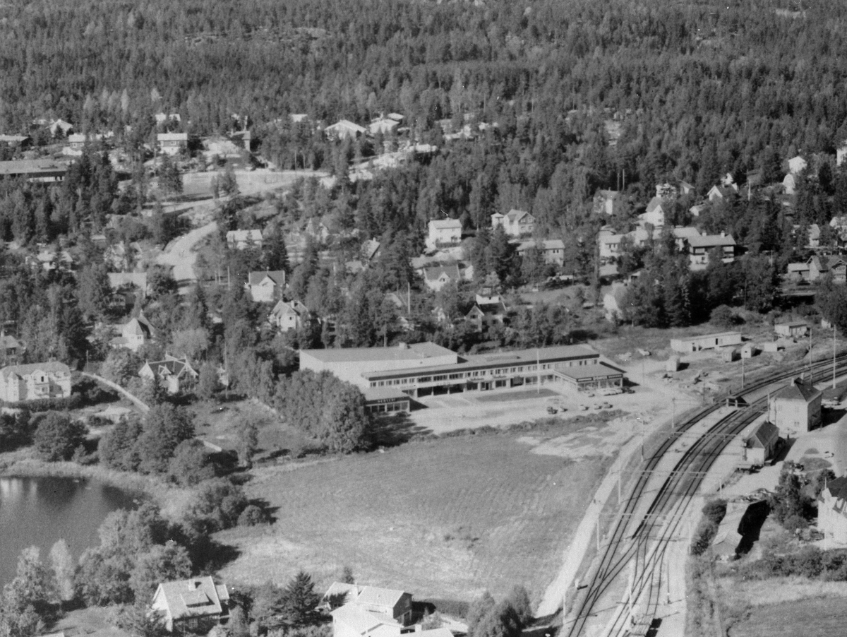 Samfunnshuset, Kolbotn Sentrum. -Museene i Akershus / DigitaltMuseum