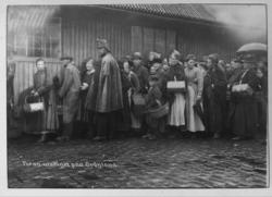 Foran utsalget paa Grønland.