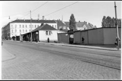 Vogts gate fra krysset mot Marcus Thranes gate opp mot Østga