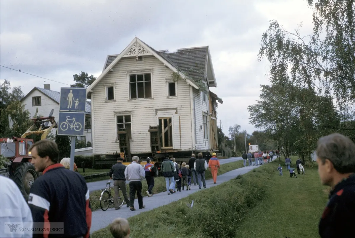 Flytting av Julsundvegen 35 til Romsdalsmuseet.