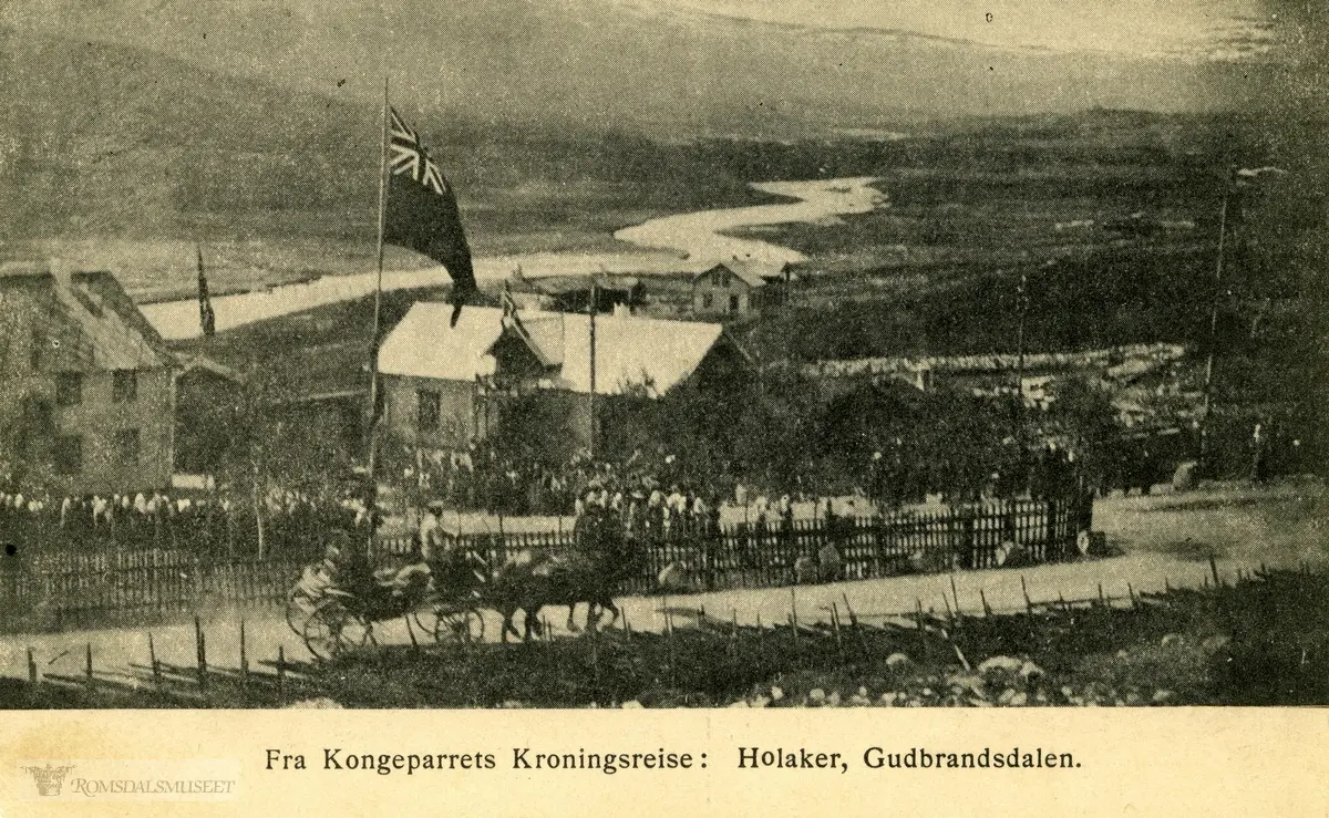 Fra Kroningsreisen i 1906.