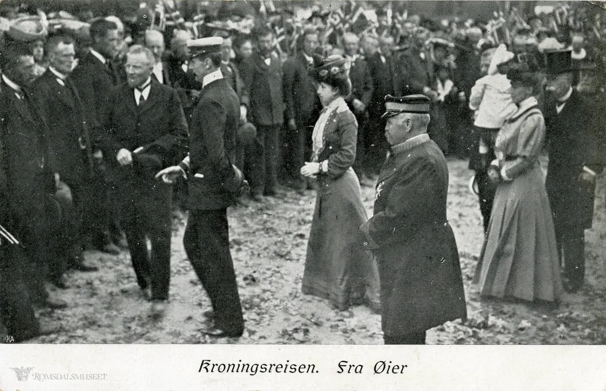 Fra Kroningsreisen i 1906.