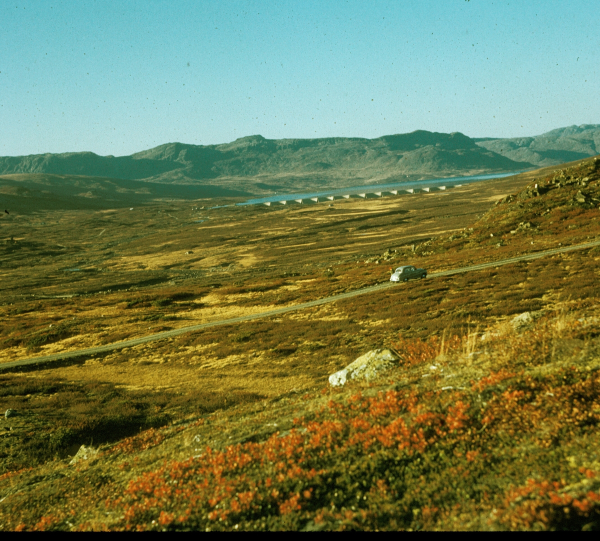 Oslo Lysverker. Stolsvatn frå Kleppestølen. 1959