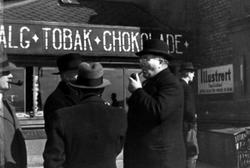 Hamar stasjon, 9. april 1940. Kongefamilien og regjeringen a