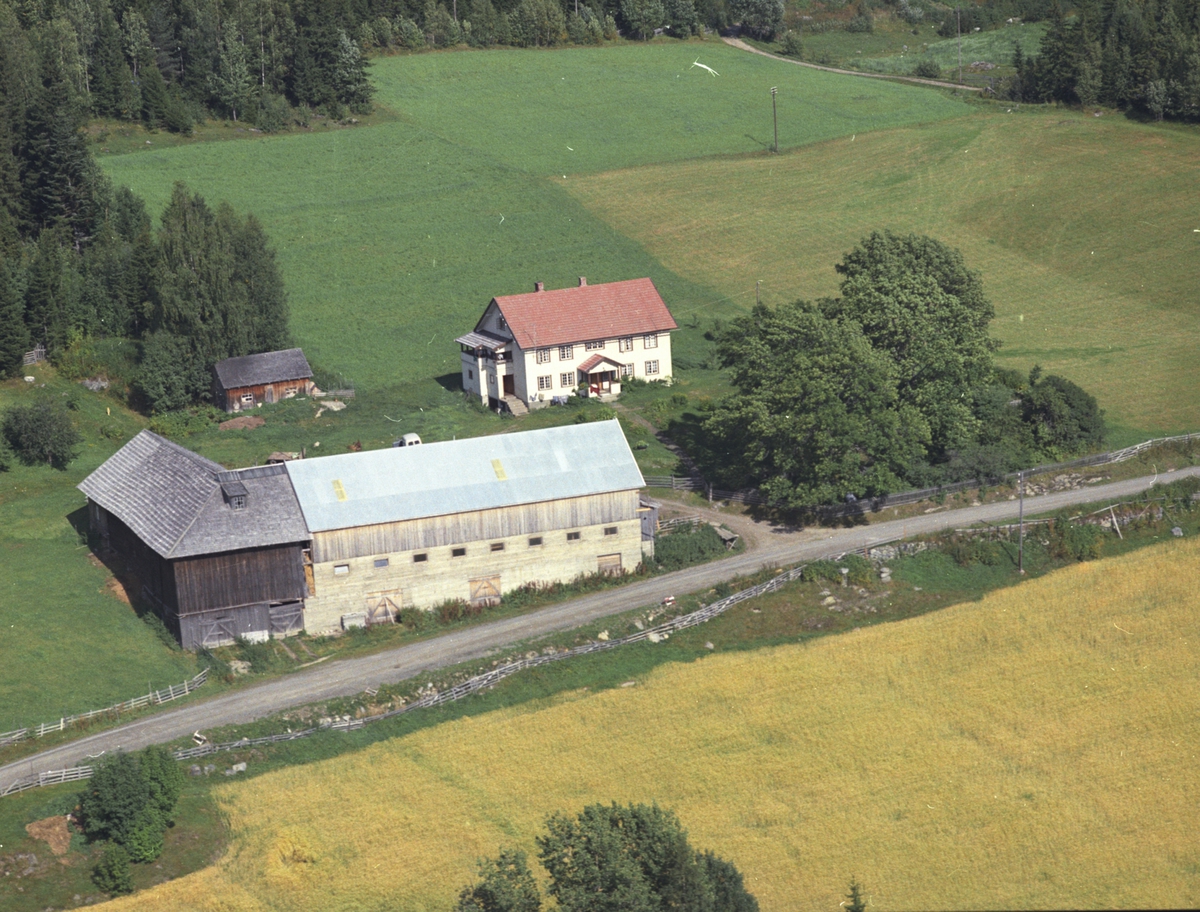 Flyfoto, Nordbruket  458.1. Lismarka, Ringsaker.