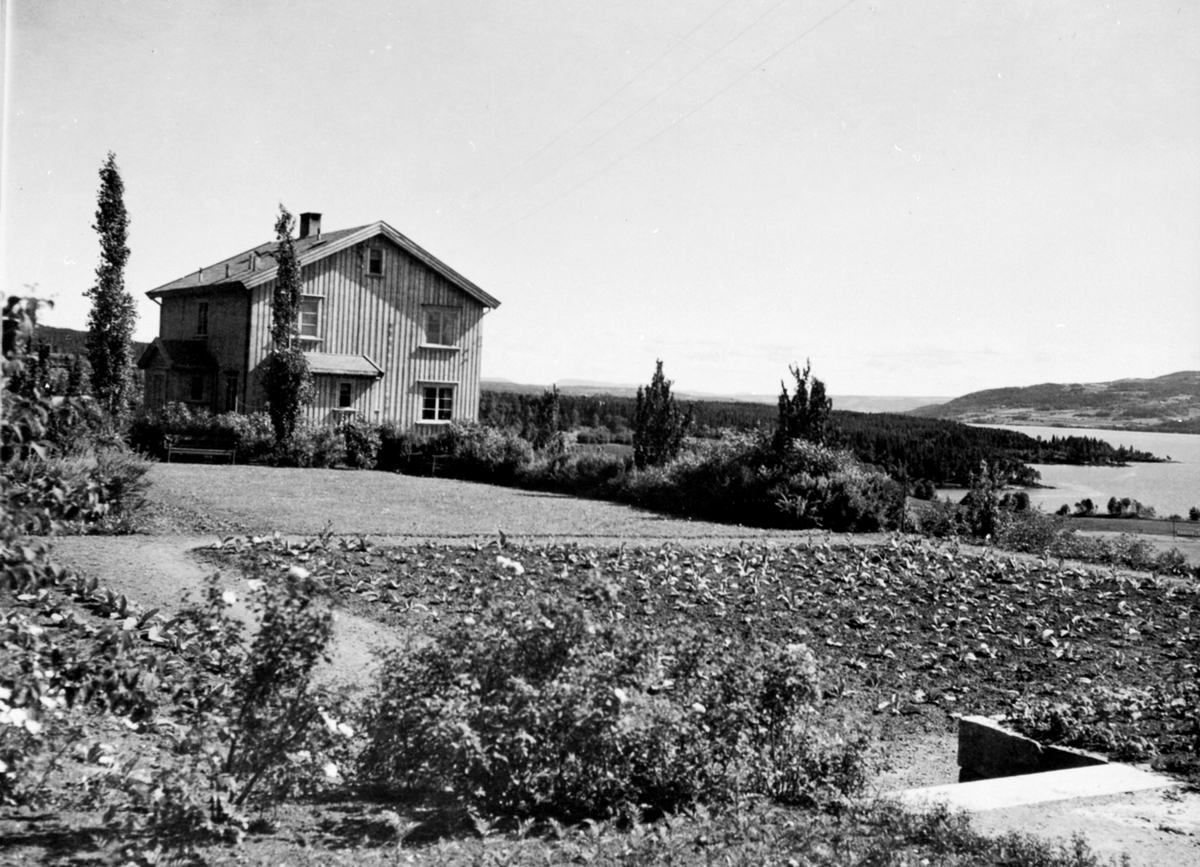 Eksteriør, bestyrerbolig, Vea Hagebruksskole, Ringsaker.