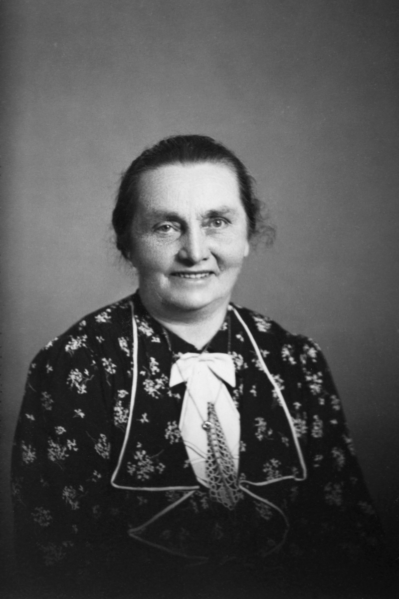 Ellen Kathrine Kojedahl, gardbrukerkone på Østre Kartomten (114/1). 