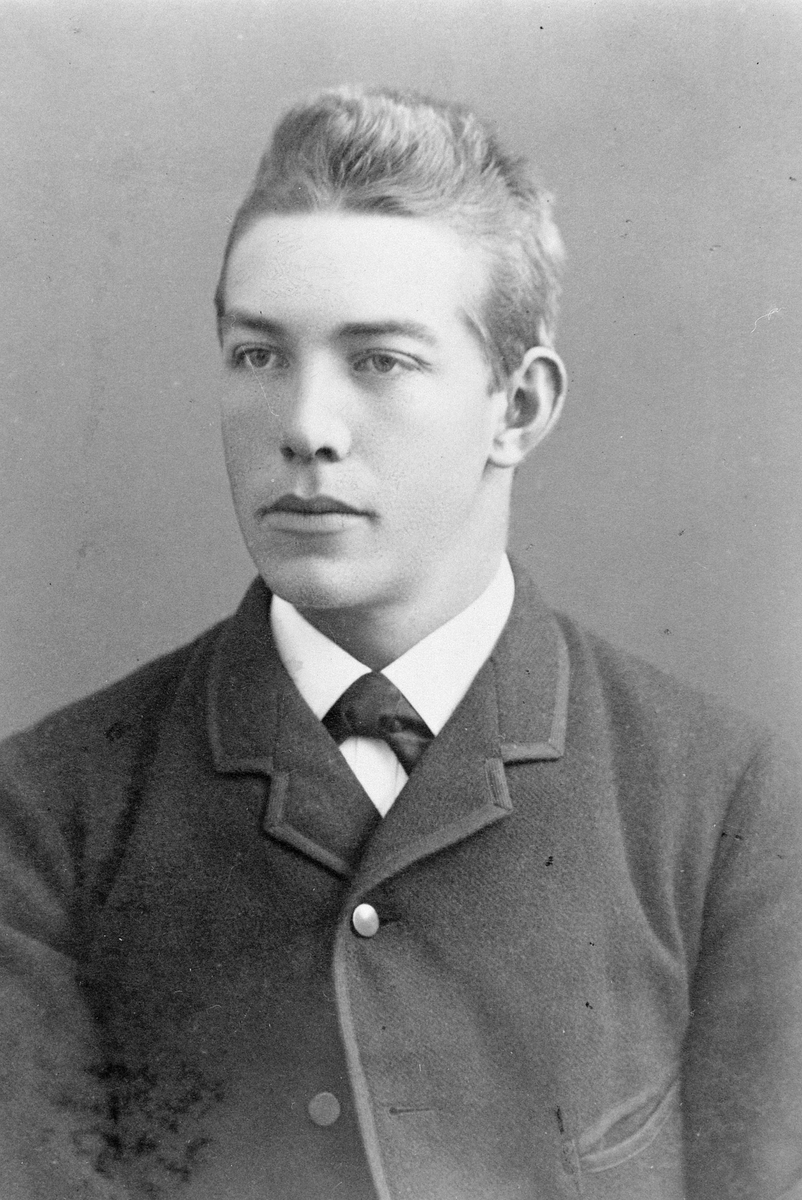 JOH. JOHANSEN. PORTRETT. EIER: OLE KRISTEN SOLBERG, 2340 LØTEN. FOTOGRAF JOSEPHINE GRUNDSETHS EFTF. 