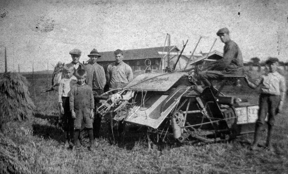 Bryhni nordre, skuronn, selvbinder ca. 1915. ukjente. 